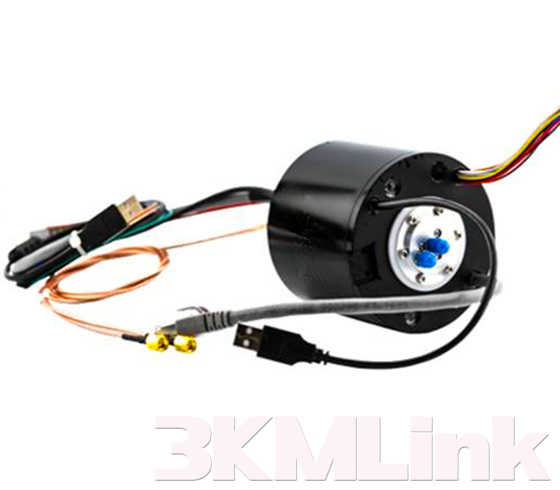 組合導電滑環(huán)：高頻信號+電+信號的解決方案